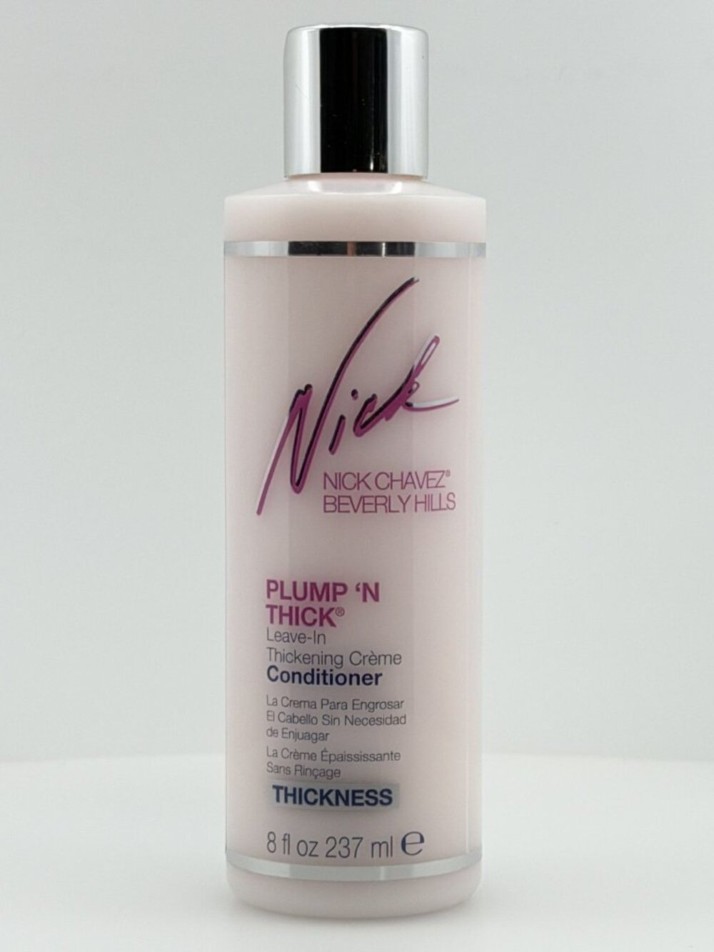 Nick Chavez Plump N Thick Leave-In Thickening Creme Conditioner 8 oz NEW Sealed